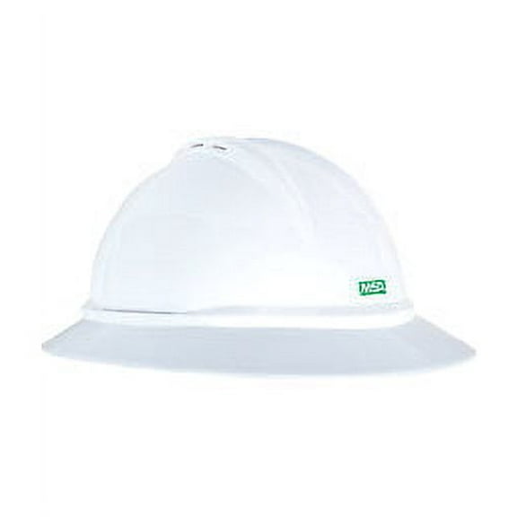 MSA 10168461 V-Gard 500 Full-Brim Hard Hat Ratchet Suspension Hi-Viz