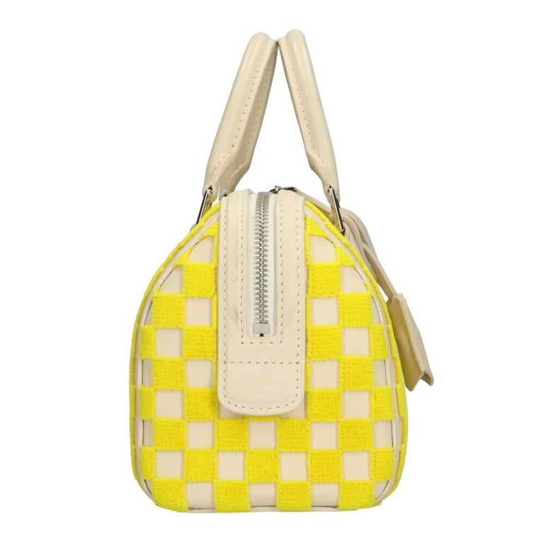 Louis Vuitton - Authenticated Speedy Handbag - Cloth White for Women, Good Condition