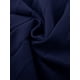thumbnail image 5 of Vestido plisado de mujer Inspire Chic con cuello simulado, mangas cortas, ceñido a la cintura, estilo A-Line, talla XL, azul oscuro, 5 of 6