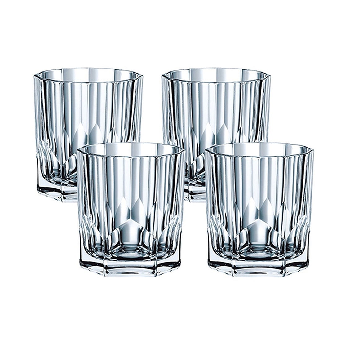 Riedel 92126 Nachtmann Aspen 11 4 Oz Crystal Whiskey Tumbler Set With 4 Glasses Walmart Com Walmart Com