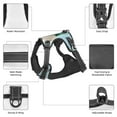 thumbnail image 6 of Fotbe Dog Wrapped in Towel Pattern Dog Harness, No-Pull Pet Harness with 2 Leash Clips, Adjustable Soft Padded Dog Vest with Easy Control Handle for Large Dogs-Small, 6 of 6
