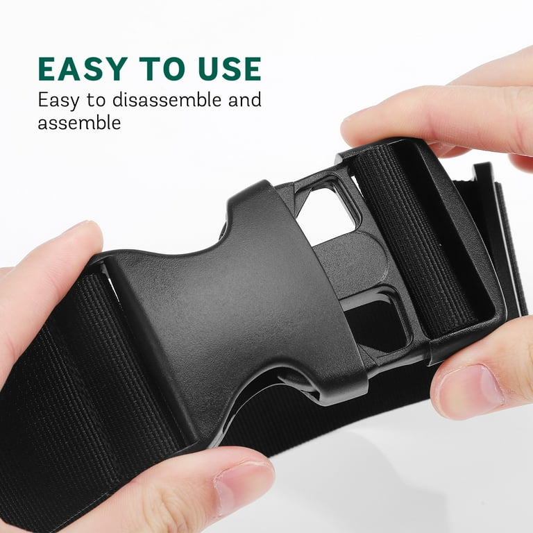 Gongxipen Fanny Pack Belt Extender Adjustable Elastic Strap Shoulder Luggage Connect