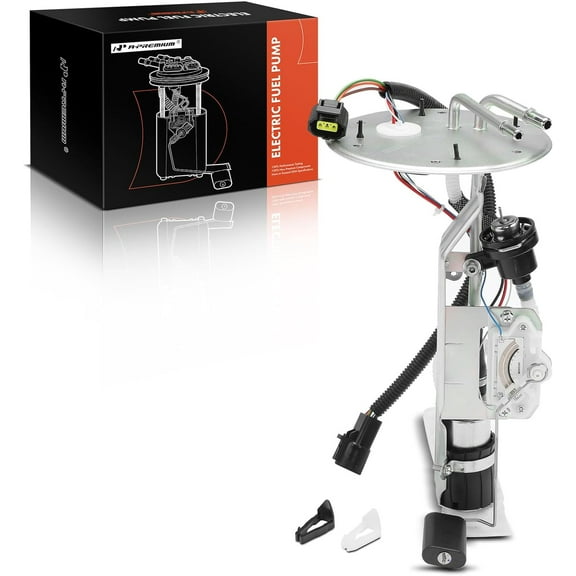 A-Premium Electric Fuel Pump Assembly with Sending Unit Compatible with Ford Explorer Sport, Explorer Sport Trac, 2001-2002, V6 4.0L, Gas, Replace# 2L2Z9H307HB, 2L2Z9H307HC
