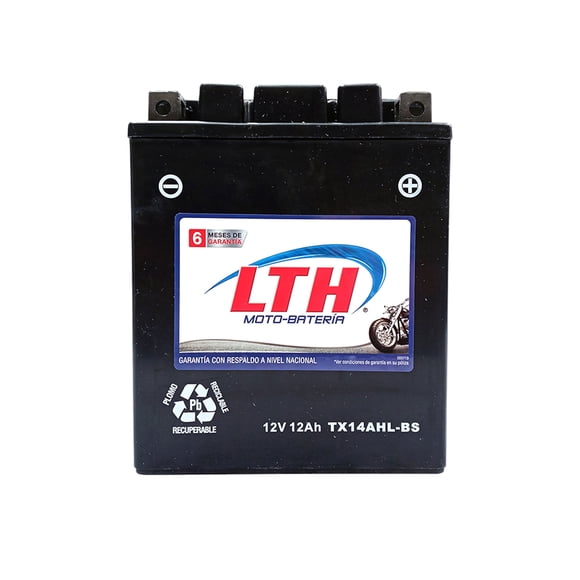 Lth Tx14Ahl-Bs 12V 12Ah 210 Cca Agm Bci para Moto