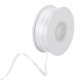 thumbnail image 1 of Cinta de satén Uxcell, cinta de satén de poliéster de doble cara para envolver regalos, ramo blanco, 1 of 7