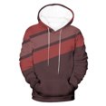 thumbnail image 4 of Rbaofujie Chandails en Molleton pour Hommes Mode Décontractée Chandails en Molleton à Capuche Col Rond Imprimé Pull Manches Longues Tops Chandails en Molleton Tendance Chandails à Capuchon, 4 of 6
