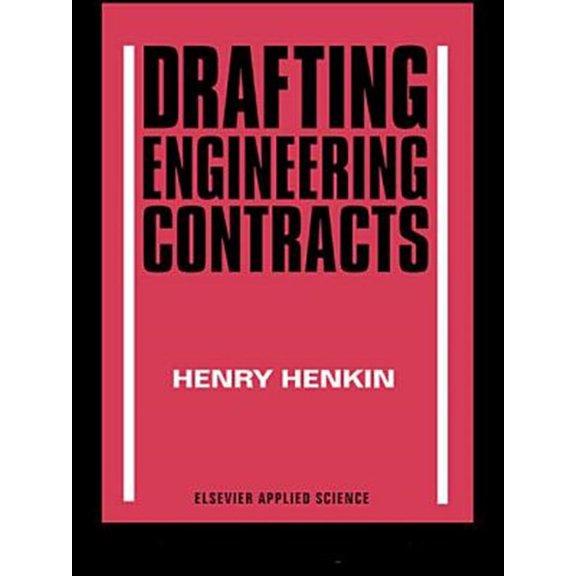 Pre-Owned Drafting Engineering Contracts, (Hardcover)