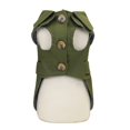 thumbnail image 3 of AMERTEER Pet British Style Tricolour Warm Coat Small Dogs Autumnr Jacket, 3 of 6
