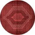 thumbnail image 1 of Ahgly Company Indoor Round Persian Red Traditional Area Rugs, 8' Round, 1 of 4