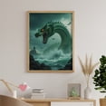 thumbnail image 6 of Diamond Art Kit for Adults, Mystical Sea Serpent Stormy Waves Diamond Painting for Adults Beginners, 5D DIY Diamond Art Painting Kits, Colorful Diamond Painting Craft for Home Decor 12x16, 6 of 7