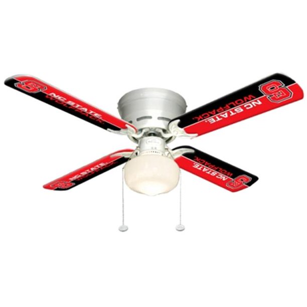 Ceiling Fan Designers 7999 Ncs New Ncaa Nc State Wolfpack 42 In Ceiling Fan