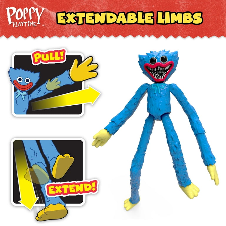 Poppy Playtime Face Changing Extending Kids Huggy Wuggy Action