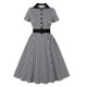 thumbnail image 1 of Vestido de Verano de Manga Corta para las Mujeres, Moda Cuello en V Sólido, Mini Vestido Casual para el Verano, 1 of 8