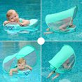 thumbnail image 4 of Flotador de bebé no inflable con dosel Piscina de anillo de natación para bebés, 4 of 8