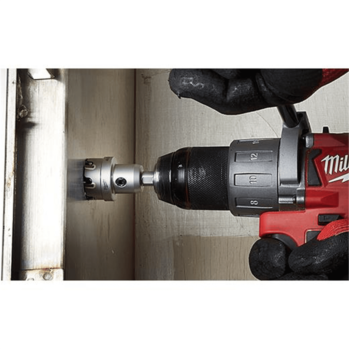 Milwaukee Tool One-Piece Carbide Hole Cutter Set: 8PC