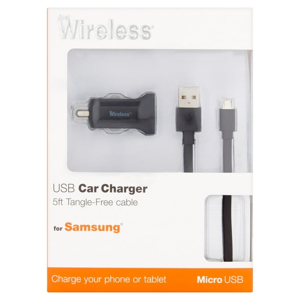 Just Wireless USB Car Charger for Samsung