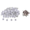 thumbnail image 2 of Rongfmy 100 Sets Plastic Punk Studs Rivets Press Pins Leather Crafts - , as described, 2 of 9