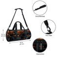 thumbnail image 5 of Castle Yoga Bag, 17.7 Inches Sports Bag with Interior Zipper Pocket, Large Capacity Gym Bag, Travel Tote, Carry on Bag, 5 of 6