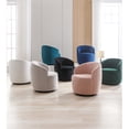 thumbnail image 2 of Durable Velvet Main Material | Used as Accent Chair in Home Office | Provide Long - lasting Support, 2 of 5