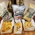 thumbnail image 4 of Carolina Kettle Naturally Crispy Rosemary & Garlic Kettle Cooked Potato Chips, 4-Pack, 4 of 8