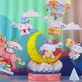 thumbnail image 2 of Sanrio-figuras de acción de Hello Kitty, juguetes de bloques de construcción ensamblados de partículas pequeñas, Melody Kuromi, rompecabezas, decoración de habitación, 2 of 4