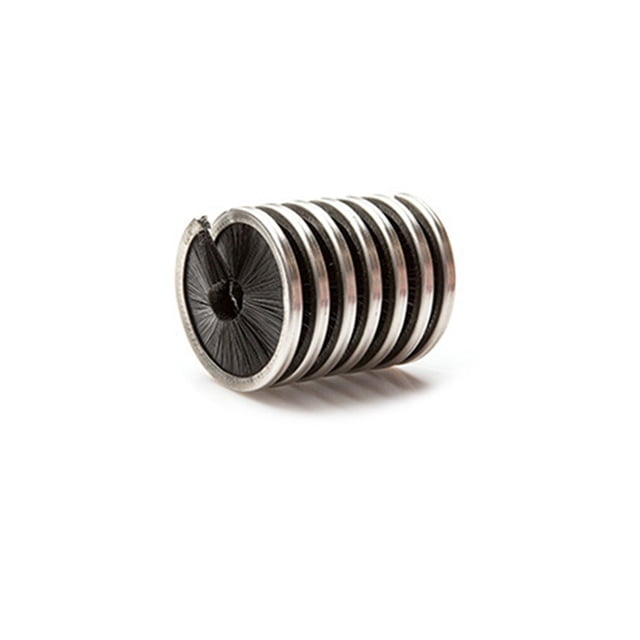Wosthever Limpiador de cuerdas de escalada, accesorio de limpieza duradero de mano, herramientas limpiadoras de correa, accesorios de Escalada Negro