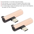 thumbnail image 1 of 2Pcs 2 in 1 TypeC to 3.5mm Audio Cable Charger Headset Adapter for Mobile Phones Tablets PCs Audio Cable Adapter TypeC Charger Adapter Audio Cable Charger Adapter TypeC Headset, 1 of 7