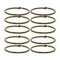 thumbnail image 2 of OUSITAID 10x Metal Hinged Rings Binder Scrapbook Keyring 73mm, 2 of 9