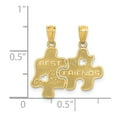 thumbnail image 2 of 14k Yellow Gold Best Friends Puzzle Pieces Break-apart Pendant, 2 of 3