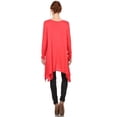 thumbnail image 4 of Women's Trendy Style Long Sleeves Solid Tunic Top, 4 of 4