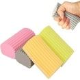 thumbnail image 1 of Damp Clean Duster Sponge 4 Pack,Magic Sponges Eraser Baseboard Cleaner Tool,Reusable Household Cleaning Sponge for Blinds, Glass, Railings, Mirrors, Floorboards, Fan Blades, Vents(Multi Color), 1 of 6