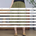 thumbnail image 3 of Endives Womens Linen Short Loose Solid Color Cotton Linen Pant Loose Below the Knees Elastic Waist Pants Beige, 3 of 4