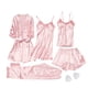 thumbnail image 1 of Pijama de manga larga de otoño e invierno para mujer Fridja  nalpqowj17369, 1 of 9