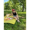 thumbnail image 5 of Ladybranch Women Sleeveless Tank Top Ribbed Fitted Scoop Neck Basic Camisole Black Shirts(X-Large，Black), 5 of 8