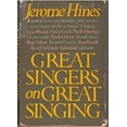thumbnail image 1 of Pre-Owned Great Singers on Great Singing (Hardcover) 0385146388 9780385146388, 1 of 1