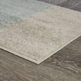 thumbnail image 3 of 5â€™ x 7â€™ Beige and Black Modern Blocks Area Rug, 3 of 5