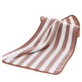 thumbnail image 2 of Pink Season Bath Towel Super Soft Wide Striped Non-Fading Highly Absorbent Ultra-Thick Absorb Water Coral Velvet Thickened Bath Face Towel Washcloth Home Supplies, 2 of 8