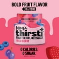 thumbnail image 3 of Ninja Thirsti FRUITI CHILL + CAFFEINE Wild Berry Flavored Water Drops, 3 of 8