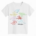 thumbnail image 4 of TOWED22 Boys Tee Shirts Short Sleeve Crew Neck Soft T-Shirts Print Casual Summer Tops(White,3-4 Y), 4 of 5