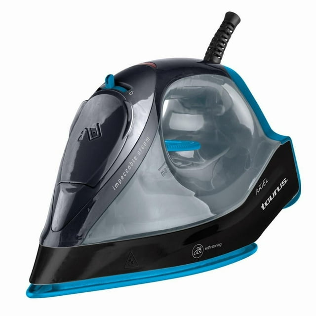 Plancha de vapor Taurus Ariel color azul antiadherente 250 ml