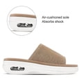 thumbnail image 5 of Pennysue Women's Air Cushion Knit Sandals Brown Lightweight Platform Slide Sandals 11M, 5 of 6