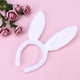thumbnail image 2 of EeaseMX Plush Bunny Ears Hairbands Lindo Bunny Diadema Bunny Ears Hairbands (Blanco), 2 of 7