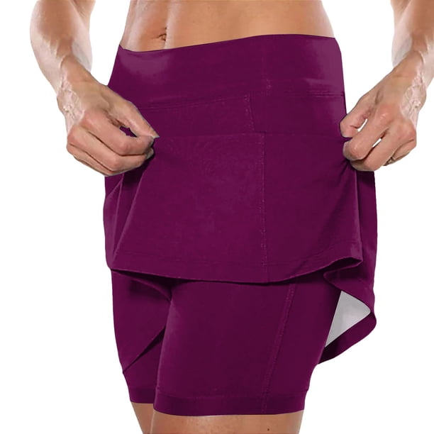 WILLBEST Pantalones Casuales para Mujer, Falda de Yoga Elástica, Ligeros, de Cintura Alta, Ajustados, con Estampado, para Correr Cómodamente (2024) Extra Grande