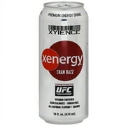 Xyience Cranberry Razz Energy Drink, 16 oz (Pack of 12)
