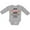 AC-Heather Grey, variant on Inktastic Happy Birthday, Daddy- Best Gift Ever in Pink Boys or Girls Long Sleeve Baby Bodysuit