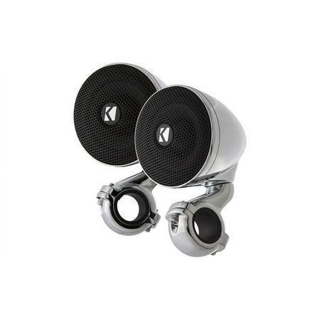 KICKER 47PSM34 Mini 4 Ohm Weatherproof Speaker System for Motorcycles & ATV