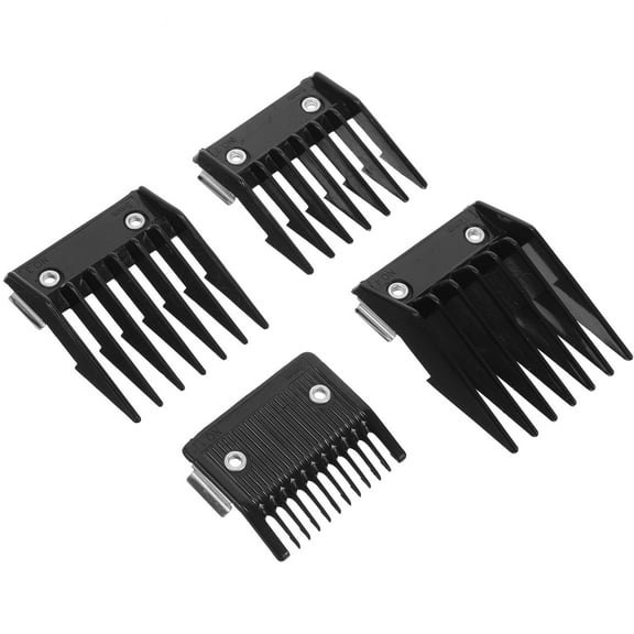 HEMOTON 4Pcs Hair Trimmer Clipper Guards Practical Hair Guides Convenient Cutting Guides Clipper Guards Parts