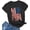 B8-Gray, variant on American Flag Shirts for Women 4th of July T-Shirt USA Print Patriotic Shirt Stars and Stripes Freedom Graphic Tees Medium