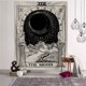 thumbnail image 2 of Advancent Decoración colgante de pared, tapiz colgante con patrón misterioso, decoración de pared del hogar, cortina de poliéster, toalla de Decoración del hogar Noche alpina 150*200, 2 of 6