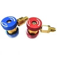 Freon R134A Auto Car Quick Coupler Connector Brass Adapters Air